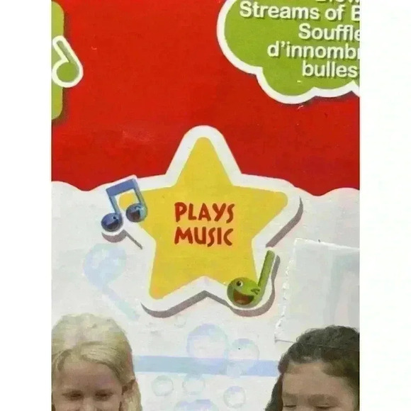 COCOMELON Musical Bubble Machine No Spill Bubble Toy for Baby and Kids N… - Picture 5 of 8